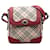 Bolso de Hombro Burberry Nova Check Roja Beige Lienzo  ref.1511450