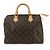 Speedy Borsa a mano in tela Monogram Louis Vuitton Marrone - vista 11