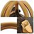Speedy Borsa a mano in tela Monogram Louis Vuitton Marrone - vista 8