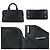 Borsa in pelle Loewe Amazona 28 Nero - vista 3