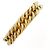 Bracciale con charm placcato oro Chanel