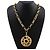 Collana placcata in oro Chanel - vista 2