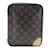 Louis Vuitton Horizon Pouch Brown Monogram Patent leather  ref.1511478
