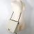 Borsa a spalla in pelle smaltata Chanel Boy Bianco - vista 10