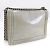 Borsa a spalla in pelle smaltata Chanel Boy Bianco - vista 3