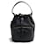 Sac à main Prada Duet en noir Cuir Toile  ref.1511529