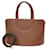 Bulgari Bolsa de ombro de couro marrom Bvlgari  ref.1511853