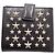 Cartera bifold Frida con estrellas Jimmy Choo Negro - vista 2