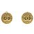 Orecchini a clip placcati in oro Chanel