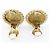 Orecchini a clip placcati in oro Chanel - vista 4