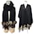 Stola in pelliccia di cashmere Fendi Nero  - vista 2
