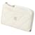 Chanel Timeless Classic L-shaped Coin Card Case White Leather  ref.1512023