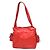 Borsa a spalla in pelle rossa Loewe Rosso