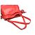 Borsa a spalla in pelle rossa Loewe Rosso - vista 9