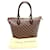 Sac à main Louis Vuitton Damier Salea PM Toile Marron  ref.1512058