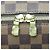 Borsa mini Damier Rivera Louis Vuitton Marrone - vista 14