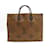 Louis Vuitton Monogram Reverse OnTheGo GM Tote Bag Brown Dark brown Cloth  ref.1512098