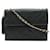 Bolso de hombro Chanel Matelassé Coco Mark con borlas de cadena Negro Cuero  ref.1512152