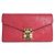 Rotes Monogramm Langgeldbörse von Louis Vuitton
