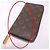 Louis Vuitton Fuchsia Long Wallet Brown Fuschia - view 4