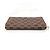 Cartera Zippy Damier marrón Louis Vuitton Castaño - vista 3
