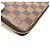 Cartera Zippy Damier marrón Louis Vuitton Castaño - vista 6