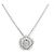 Collar de Oro Blanco K18WG Camelia de Chanel