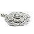 Collar de Oro Blanco K18WG Camelia de Chanel - vista 4