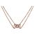 Collana Chanel Coco Crush K18PG in oro rosa