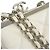 Borsa a spalla in pelle bianca Chanel Bianco - vista 5