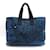 Hermès Leopard Tote Bag Schwarz Blau  - Ansicht 1