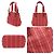 Borsa tote Louis Vuitton Plan Soleil Cabas PM M94146 Rosso - vista 3
