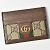 Tarjetero Gucci Beige Marrón GG Supreme Castaño - vista 2
