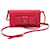 Prada Saffiano Ribbon Pochette 1M1437 Pink Leather  ref.1512643