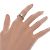 Harry Winston Platinring mit rundem Diamant - Ansicht 2