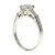 Harry Winston Platinring mit rundem Diamant - Ansicht 3