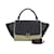 Céline Celine Trapeze Handbag Beige Navy blue  ref.1512810