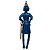 Collana lunga Chanel Mademoiselle Doll Argento Blu - vista 4