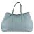 Hermès Borsa tote Hermes Garden Party PM Negonda Blu Blu chiaro