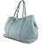Hermès Borsa tote Hermes Garden Party PM Negonda Blu Blu chiaro - vista 2