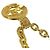 Chanel Vintage vergoldeter Kettengürtel Golden - Ansicht 4