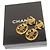 Vintage vergoldete Clip-Ohrringe von Chanel Golden - Ansicht 9