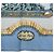 Hermès Sciarpa Hermes Carre 90 Traineaux e Glifsades Blu Chiaro - vista 3