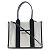 Everyday Borsa Tote Balenciaga Hardware Piccola Nero Bianco