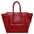 Céline Bolso tote de cuero rojo Celine Roja  ref.1513450