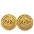 Orecchini a clip in oro Chanel Cocomark Lava 94A D'oro