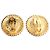 Orecchini a clip placcati oro Chanel D'oro - vista 3