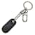 Louis Vuitton Monogram Eclipse Portocle Tab ID Keychain Black Silvery Metal  ref.1513726