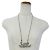 Collana Louis Vuitton Colliersquard LV Strass Argento - vista 8