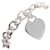Tiffany & Co Pulseira Tiffany Return Toe com tag em forma de coração Prata  ref.1513843